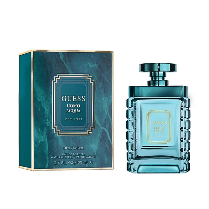 Guess Uomo Acqua Eau de Toilette pour hommes 100 ml Guess Uomo Acqua Eau de Toilette pour hommes 100 ml
