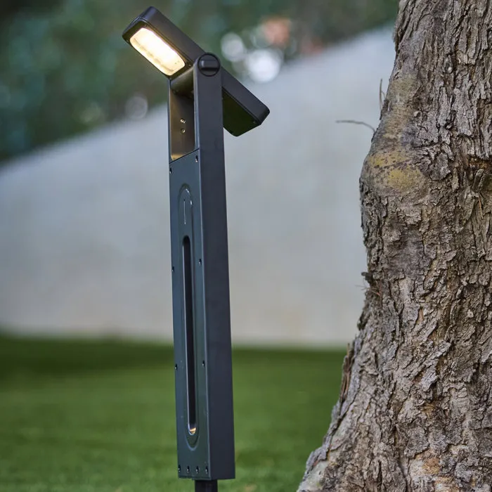 Lumisky Lot de 2 balises solaires BRITY - LED blanc chaud/froid - Autonomie 10h - Étanche IP65 - Éclairage pour jardin, allée, terrasse Lumisky Lot de 2 balises solaires BRITY - LED blanc chaud/froid - Autonomie 10h - Étanche IP65 - Éclairage pour jardin, allée, terrasse