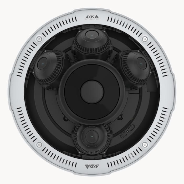 Axis P3735-PLE - Caméra de vidéosurveillance multidirectionnelle extérieure 4 capteurs 2 MP avec zoom à distance, vision 360°, IP66 et analytique
