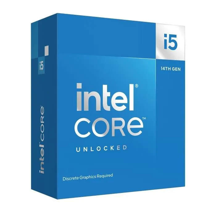 Intel Core i5 14600KF 14ème Génération 5,3 GHz LGA 1700 Intel Core i5 14600KF 14ème Génération 5,3 GHz LGA 1700