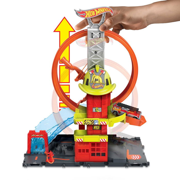 Hot Wheels City Parc de Pompiers Superloop Hot Wheels City Parc de Pompiers Superloop
