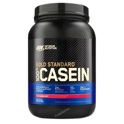 OPTIMUM NUTRITION Gold Standard Casein 100% - Protéine de caséine en poudre, Saveur Fraise Delight (Fresa Delight) OPTIMUM NUTRITION Gold Standard Casein 100% - Protéine de caséine en poudre, Saveur Fraise Delight (Fresa Delight)