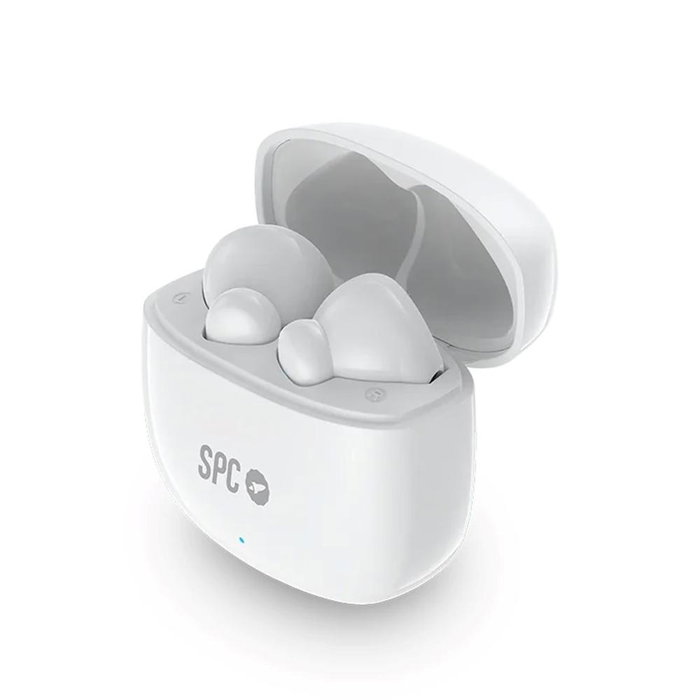 SPC Auriculares Zion 2 Bluetooth Blanco True Wireless avec charge USB-C et résistance IPX4