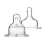 Dodie Tétines Sensation+ Bout Plat Large Débit Rapide Lot de 2