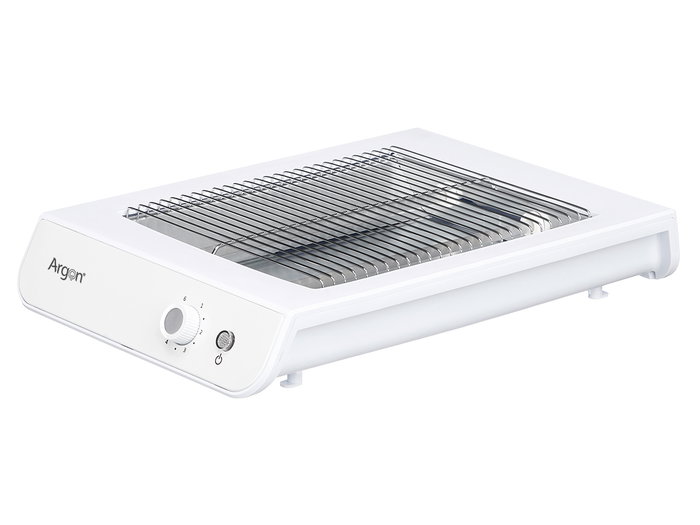 ARGON Grille-pain plat blanc 600W rectangulaire ARGON Grille-pain plat blanc 600W rectangulaire