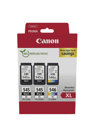 Canon 8286B013 Multipack Cartouche d'encre XL PG-545XL CL-546XL - 2x Noir, Cyan, Magenta, Jaune
