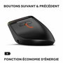 Mobility Lab ML314259 - Souris ergonomique sans fil verticale - Noir