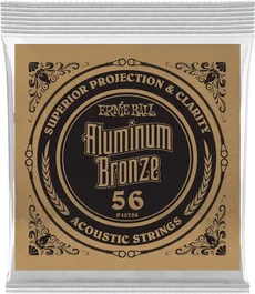 Ernie Ball Corde Acoustique Aluminium Bronze .056