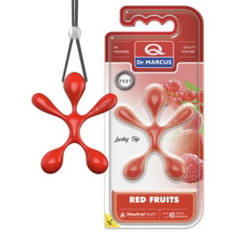Dr Marcus Lucky Top Fruits rouges Pendentif (Lot de 12)