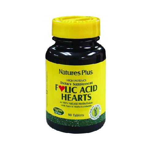 NATURES PLUS ACIDO FOLICO HEARTS 90comp. NATURES PLUS ACIDO FOLICO HEARTS 90comp.