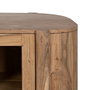 Buffet CREEL Naturel Verre Bois de manguier 180 x 40 x 80 cm