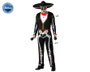 Atosa Déguisement Mariachi Squelette T-shirt et Pantalon pour Homme Adulte