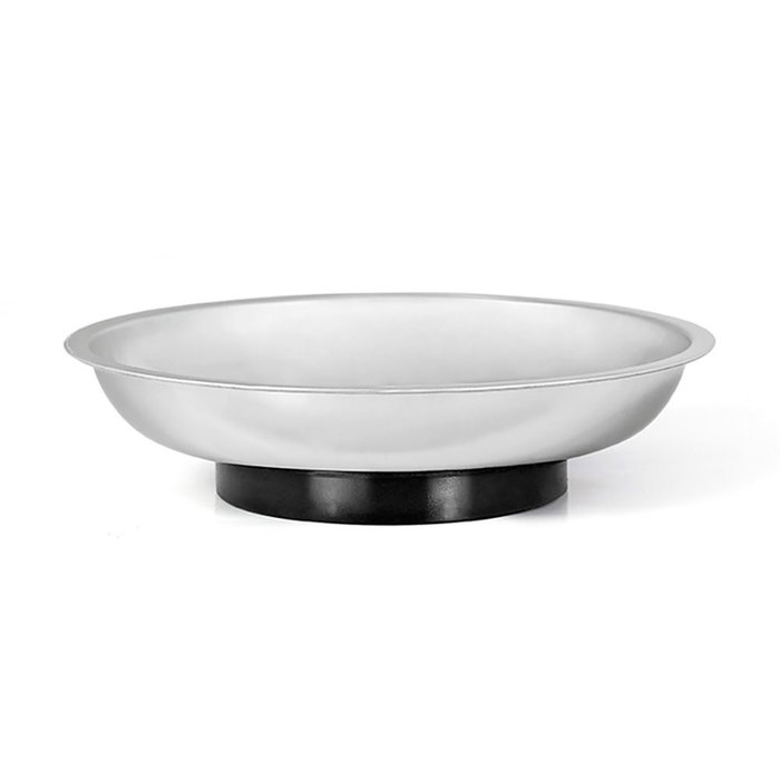 Workpro – Plateau magnétique rond en acier inoxydable, 148 x 24 x 38 mm