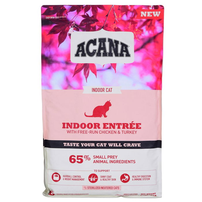 Aliments pour chat Acana Indoor Entrée Adulte Poulet Dinde Poisson Lapin 4,5 Kg Aliments pour chat Acana Indoor Entrée Adulte Poulet Dinde Poisson Lapin 4,5 Kg