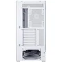 Zalman P40 DS - Boîtier Moyen Tour ATX Blanc - Sans Alimentation - 4 Ventilateurs A-RGB 120 mm, 2 Panneaux Verre Trempé, Écran LCD 9.1", Ports USB Type-C et USB 3.0