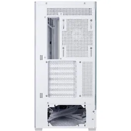 Zalman P40 DS - Boîtier Moyen Tour ATX Blanc - Sans Alimentation - 4 Ventilateurs A-RGB 120 mm, 2 Panneaux Verre Trempé, Écran LCD 9.1", Ports USB Type-C et USB 3.0