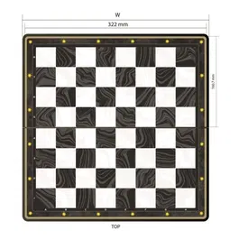 Lexibook Jeu d'échecs magnétique pliable Harry Potter, jeu de voyage et de collection