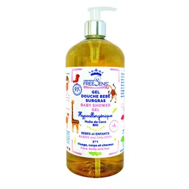 Laboratoire Freesens Gel douche & shampooing 2 en 1 à l'huile de coco