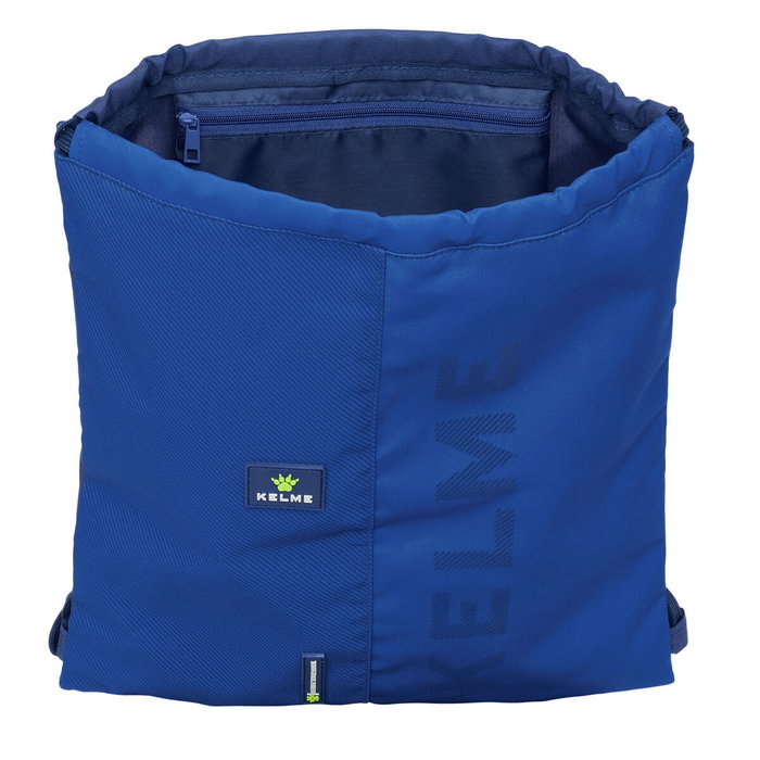 Sac à dos serré par des ficelles Kelme Blue Bleu 35 x 40 x 1 cm
