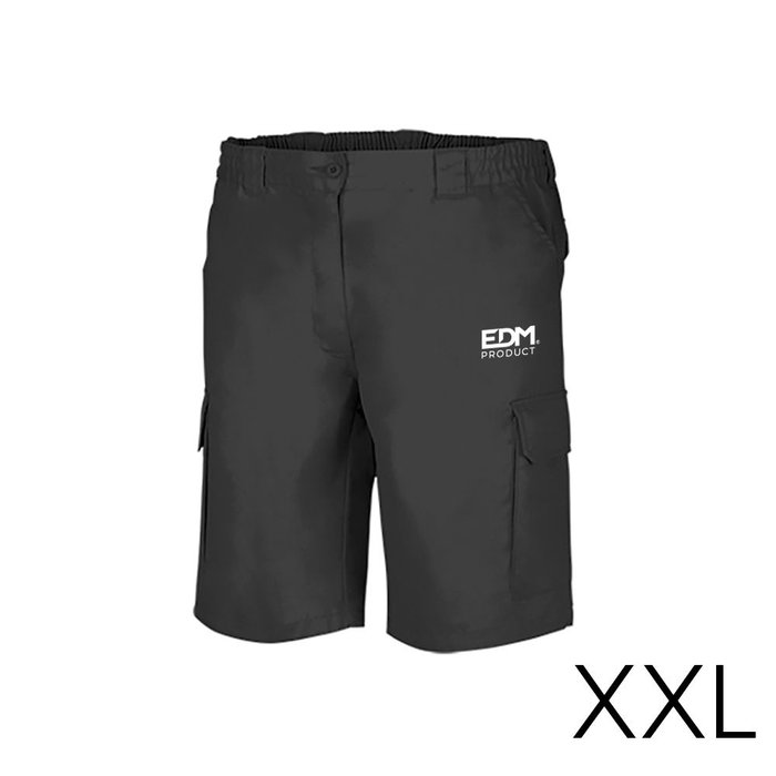 EDM Product Pantalon court EDM Noir 2XL