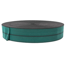 Q&Q Sangle Élastique Vert 100m Goma 60mm Élastique 40% Band