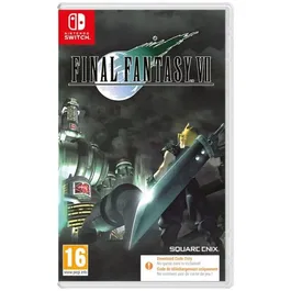 Square Enix - Final Fantasy VII - Jeu de Rôle pour Nintendo Switch - Version Française - Améliorations et Fonctionnalités Inédites - Code dans la Boîte