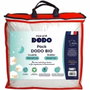 P'Tit Dodo Pack Bio Couette 100x140 cm et Oreiller 40x60 cm Blanc