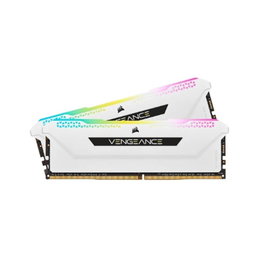 Corsair Vengeance RGB PRO SL Kit Mémoire DDR4 16 Go (2x8 Go) 3200 MHz C16 Blanc