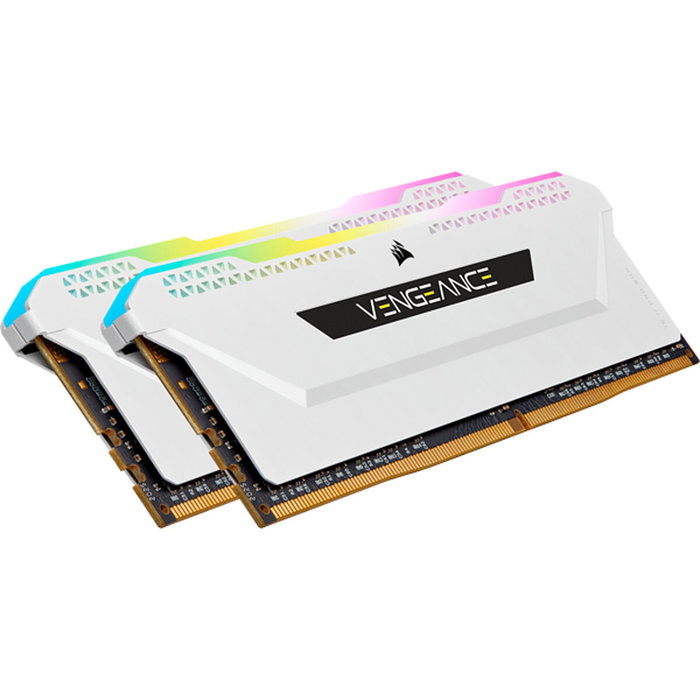 Mémoire RAM Corsair CMH16GX4M2E3200C16W 16 GB DDR4 3200 MHz CL16 Mémoire RAM Corsair CMH16GX4M2E3200C16W 16 GB DDR4 3200 MHz CL16
