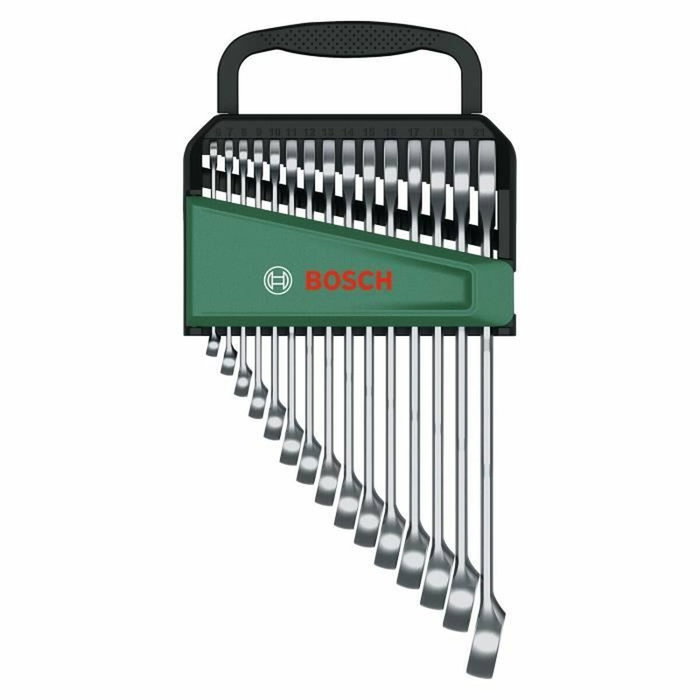 Bosch Set de 15 clés mixtes 6-21 mm Bosch Set de 15 clés mixtes 6-21 mm