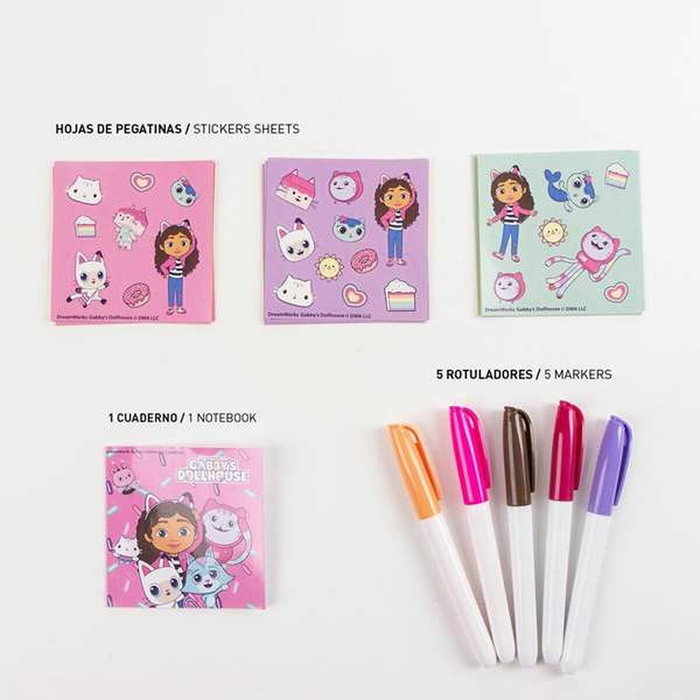 Sac à dos enfant Gabby's Dollhouse Rose