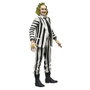 NECA Beetlejuice 1988 Figurine Costume à Rayures Noires et Blanches 18 cm