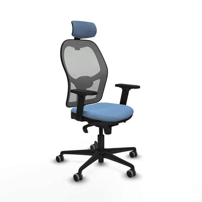 Piqueras y Crespo 2D036G2 Chaise de Bureau avec Appui-tête Bleu ciel Piqueras y Crespo 2D036G2 Chaise de Bureau avec Appui-tête Bleu ciel