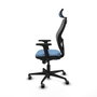 Piqueras y Crespo 2D036G2 Chaise de Bureau avec Appui-tête Bleu ciel