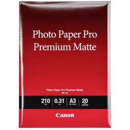 Canon PM-101 Pro Premium Mate A3, 20 feuilles, 210 g/m²