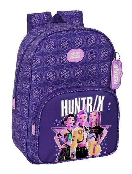 Safta Sac à Dos K-Pop Demon Hunters Fighters Adaptable sur Chariot 26x34x11cm Safta Sac à Dos K-Pop Demon Hunters Fighters Adaptable sur Chariot 26x34x11cm