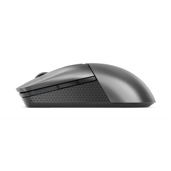Lenovo Legion M600s Souris Gaming Sans Fil - Bluetooth 5.0, Recharge Qi, 19K DPI, Ultra-Légère, Rétroéclairage RGB - Gris Tempête