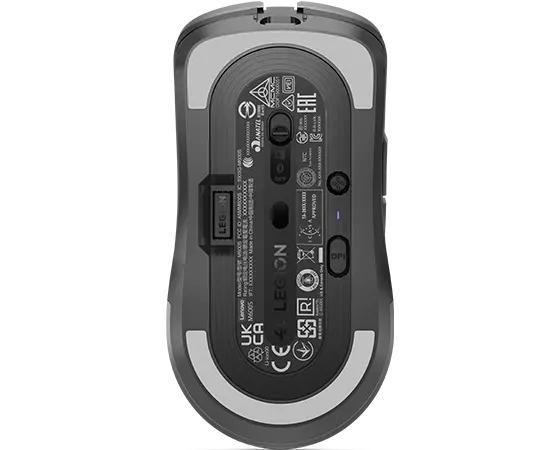 Lenovo Legion M600s Qi - Souris Gaming Sans Fil Ultra-Légère (73g), Capteur Optique 19000 DPI, Recharge USB-C et Qi, 6 Boutons Programmable