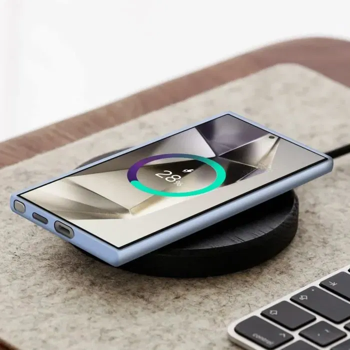 Samsung Galaxy S25 Ultra Coque de Protection Premium Bleu Ciel - Coque Galaxy S25 Ultra Samsung Galaxy S25 Ultra Coque de Protection Premium Bleu Ciel - Coque Galaxy S25 Ultra