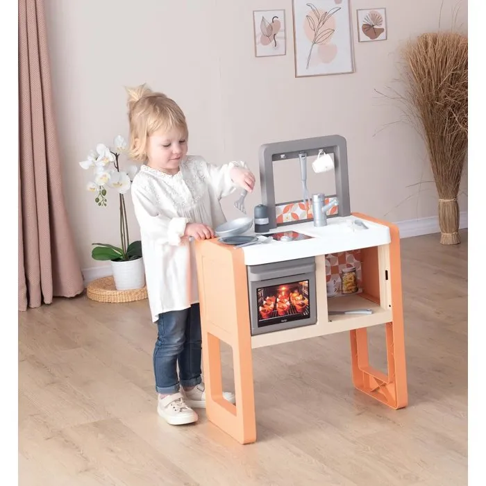 Smoby Cuisine Vanille avec 11 accessoires Smoby Cuisine Vanille avec 11 accessoires