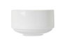 Vessia Bowl Apilable Porcelaine Blanc 10 cm 350 ml – Compatible Lave-vaisselle et Micro-ondes (Set de 36)