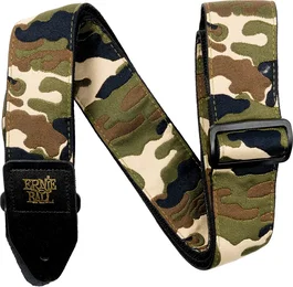 Ernie Ball Correa Eb Guit/Bajo Jacquard Vintage Camo - Sangle de Guitare/Basse Jacquard