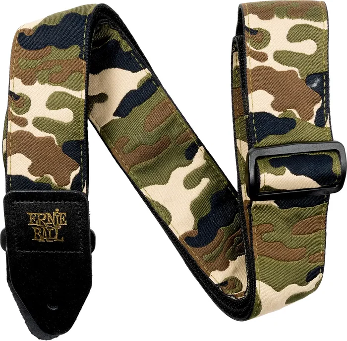 Ernie Ball Correa Eb Guit/Bajo Jacquard Vintage Camo - Sangle de Guitare/Basse Jacquard Ernie Ball Correa Eb Guit/Bajo Jacquard Vintage Camo - Sangle de Guitare/Basse Jacquard
