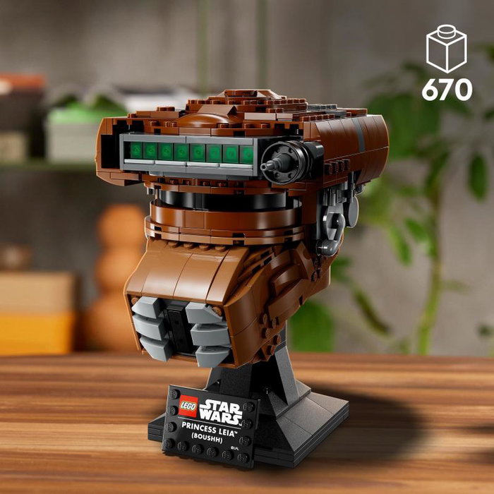 LEGO Star Wars 75351 - Casque de Princesse Leia (Boushh) de la série Helm