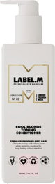 Label.M - Conditionneur pour cheveux colorés Cool Blonde - Après-shampooing pour coloration blonde - 300 ml