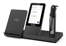 Yealink WH67 Casque sans fil DECT avec écran tactile LCD 4 pouces et Teams