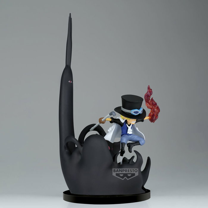 BANPRESTO - Figurine World Collectable Sabo & Five Elders One Piece, 14 cm, en PVC, pour Collectionneur
