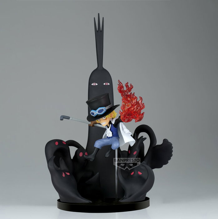 BANPRESTO - Figurine World Collectable Sabo & Five Elders One Piece, 14 cm, en PVC, pour Collectionneur