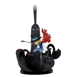 BANPRESTO Figura world collectable Sabo & Five Elders One Piece 14cm