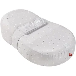 Beaba Cocoonababy - Cocon ergonomique pour nouveau-né dès la naissance, drapeau Moon, jersey avec drap, 2.8 kg à 3 mois, fabriqué en France